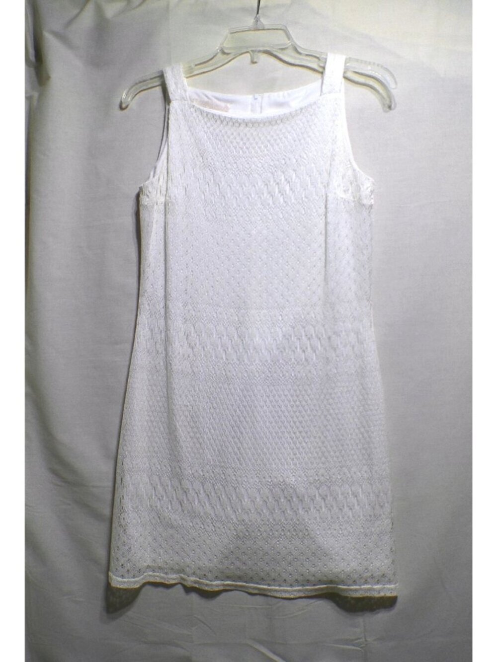 Scott McClintock Petites Dress White Lace Size 6 Coastal